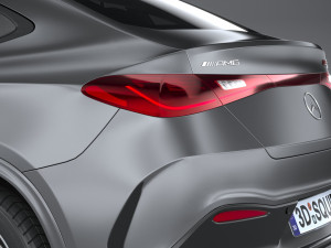 Mercedes-Benz GLC 63 S AMG E Performance Coupe 2024 3Dモデル