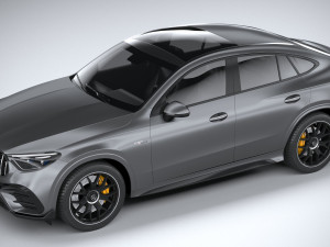 Mercedes-Benz GLC 63 S AMG E Performance Coupe 2024 3Dモデル