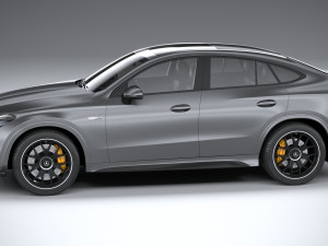 Mercedes-Benz GLC 63 S AMG E Performance Coupe 2024 3Dモデル
