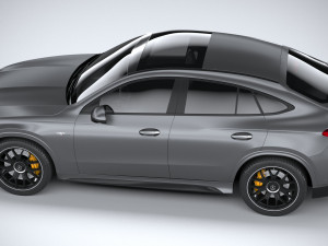Mercedes-Benz GLC 63 S AMG E Performance Coupe 2024 3Dモデル