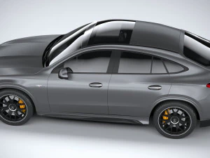 Mercedes-Benz GLC 63 S AMG E Performance Coupe 2024 3D Model