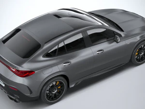 Mercedes-Benz GLC 63 S AMG E Performance Coupe 2024 3D Model