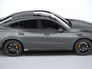 Mercedes-Benz GLC 63 S AMG E Performance Coupe 2024 3Dモデル