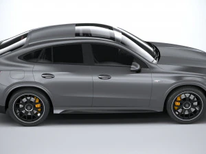Mercedes-Benz GLC 63 S AMG E Performance Coupe 2024 3D Model
