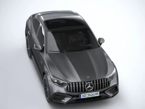 Mercedes-Benz GLC 63 S AMG E Performance Coupe 2024 3D Model
