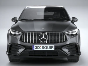 Mercedes-Benz GLC 63 S AMG E Performance Coupe 2024 3D Model