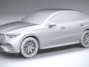 Mercedes-Benz GLC 63 S AMG E Performance Coupe 2024 3D Model
