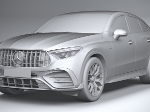 Mercedes-Benz GLC 63 S AMG E Performance Coupe 2024 3Dモデル