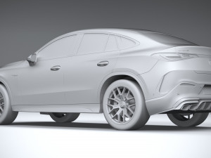 Mercedes-Benz GLC 63 S AMG E Performance Coupe 2024 3Dモデル