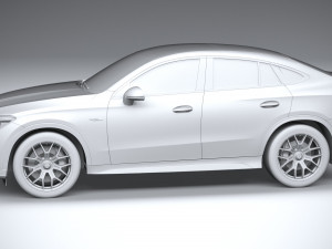 Mercedes-Benz GLC 63 S AMG E Performance Coupe 2024 3Dモデル