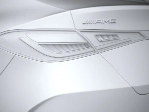 Mercedes-Benz GLC 63 S AMG E Performance Coupe 2024 3D Model