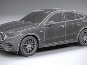 Mercedes-Benz GLC 63 S AMG E Performance Coupe 2024 3Dモデル