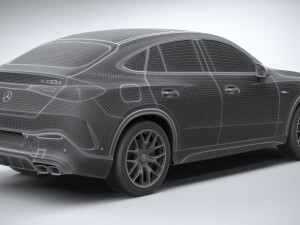 Mercedes-Benz GLC 63 S AMG E Performance Coupe 2024 3Dモデル