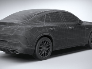 Mercedes-Benz GLC 63 S AMG E Performance Coupe 2024 3Dモデル