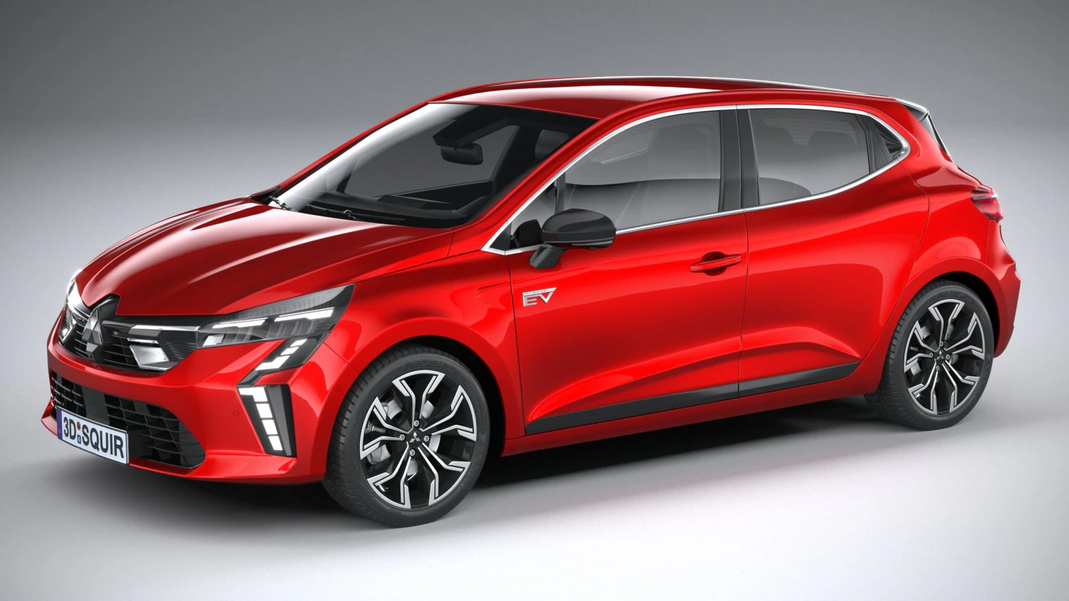 Mitsubishi Colt 2024 3D Model .c4d .max .obj .3ds .fbx .stl .blend