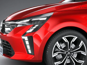 Mitsubishi Colt 2024 3D Model
