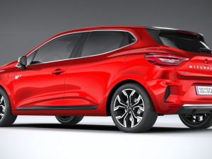 Mitsubishi Colt 2024 3D Model