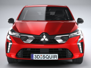 Mitsubishi Colt 2024 3D Model