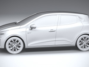 Mitsubishi Colt 2024 3D Model