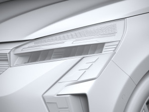 Mitsubishi Colt 2024 3D Model