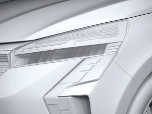 Mitsubishi Colt 2024 3D Model