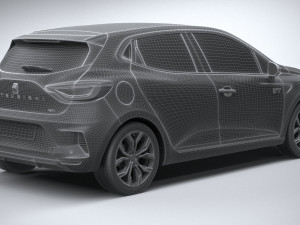 Mitsubishi Colt 2024 3D Model