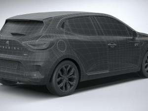 Mitsubishi Colt 2024 3D Model