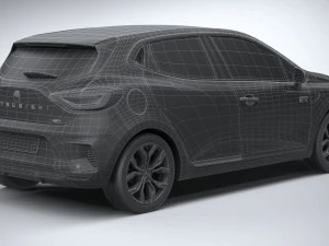 Mitsubishi Colt 2024 3D Model