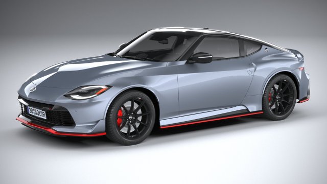 Nissan Z Nismo 2024 Model 3D .c4d .max .obj .3ds .fbx .stl .blend 