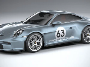 Porsche 911 S-T 2024 Modelo 3D