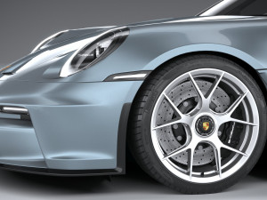 Porsche 911 S-T 2024 3D Модель