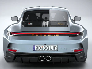 Porsche 911 S-T 2024 3D Model