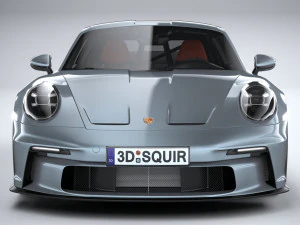 Porsche 911 S-T 2024 3D Model