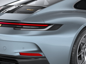 Porsche 911 S-T 2024 3D Модель