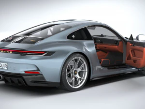Porsche 911 S-T 2024 3D Model