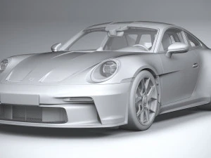 Porsche 911 S-T 2024 3D Model