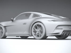 Porsche 911 S-T 2024 3D Модель