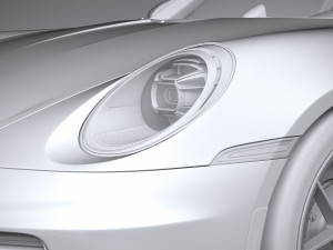 Porsche 911 S-T 2024 3D Модель