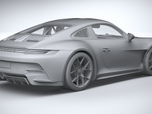 Porsche 911 S-T 2024 3D Модель