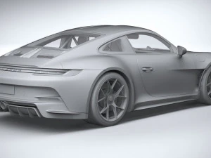 Porsche 911 S-T 2024 3D Model