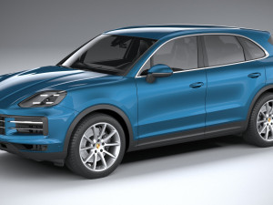 Porsche Cayenne 2024 3D Model
