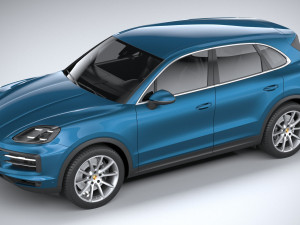 Porsche Cayenne 2024 3D Model