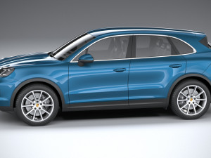 Porsche Cayenne 2024 3D Model