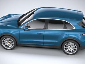 Porsche Cayenne 2024 3D Model