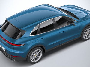 Porsche Cayenne 2024 3D Model