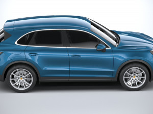 Porsche Cayenne 2024 3D Model