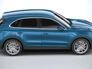 Porsche Cayenne 2024 3D Model
