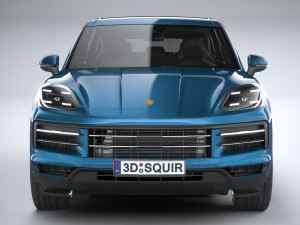 Porsche Cayenne 2024 3D Model