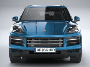 Porsche Cayenne 2024 3D Model