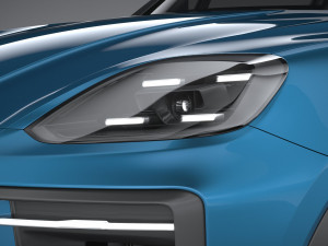 Porsche Cayenne 2024 3D Model